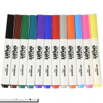 School Smart Non-Toxic Art Marker Chisel Tip Assorted Colors Pack of 12